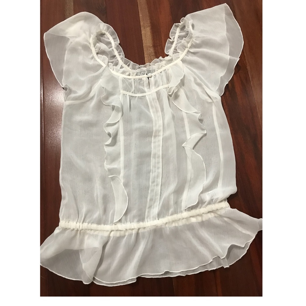 Express top XS white